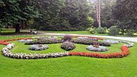 Zahrada Hofgarten v Innsbrucku.