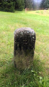 Hraniční kámen u Rehefeldu
