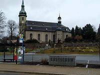 Protestantský kostel v Ebersbachu