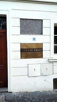 Pamětní deska Tycho de Brahe