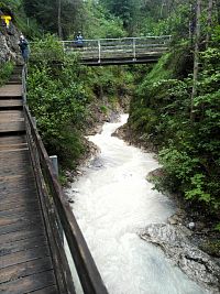 Soutěska Rosengartenschlucht Imst