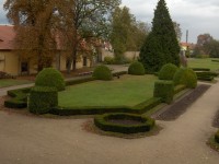 podzimní zámecká zahrada Libochovice