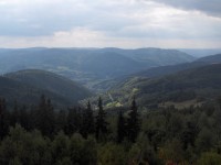 výhled na Doupovské hory