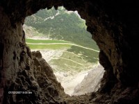 pohled z válečného tunelu
