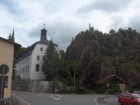 Zřícenina hradu Rechenberg.