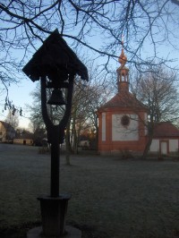 kostel sv. Martina a dřevěná zvonička