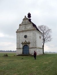 kaple sv.Rocha nad obcí Úsov