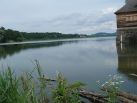 Novozámecký rybník u obce Zahrádky