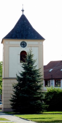 Hrubčice zvonice sv.Václava z r.1769