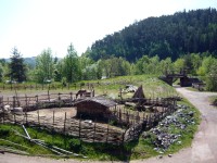 Keltský skanzen Isarno u Letovic