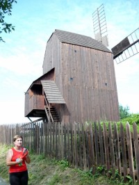 větrný mlýn Klobouky u Brna