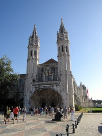 Lisabon - Námořní muzeum v Mosteiro dos Jerónimos