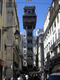 Lisabon - elevátor sv.Justa