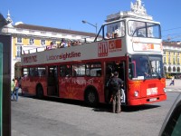Lisabon - vyhlídkový autobus