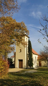 kaple Panny Marie z r. 1845 na podzim