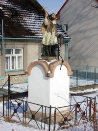 Malé Hradisko - socha Jana Nepomuckého