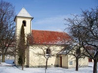 Malé Hradisko - kaplička v zimě