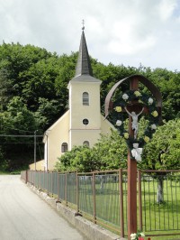 kostel v obci ČK