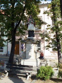 socha sv.Antonína před radnicí