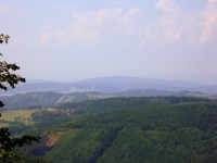 výhled z Rabštejnských skal