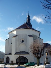 kostel v Branné