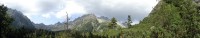 panoramatický pohled do Mengusovské doliny