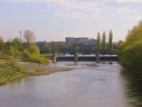přerovský jez na řece Bečvě