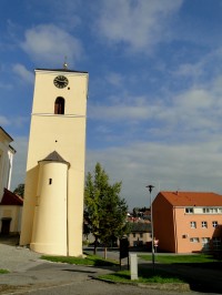 věž původního kostela