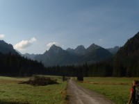 Vysoké Tatry, panorama z Bielovodské doliny