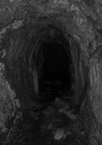 Jeden z několika tunelů