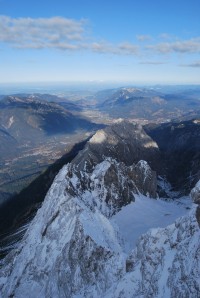 Zugspitze(pohlad na Garmisch)