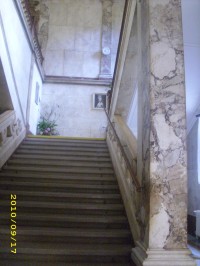 Pavlvoice u Přerova - schodiště zámku