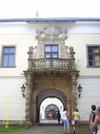 Žamberk - zajímavý portál zámku