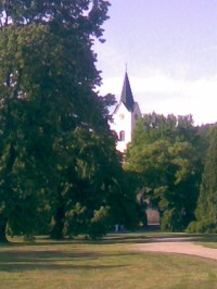 kostel v Čechách pod Kosířem
