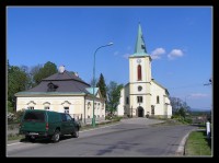 Horní Jelení - kostel Nejsvětější Trojice