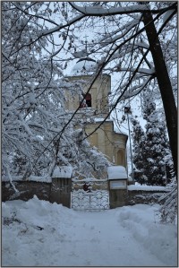 Barokní kostel Sv. Gotharda z roku 1758