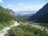 Výhled z Mengusovské doliny při setupu