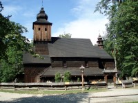 Skanzen Rožnov p Radhoštěm- kostelík