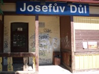 Zavřené nádraží Josefův Důl