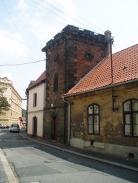 Zbytek opevnění ve Fortenské ulici
