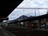 Lovoš z nádraží v Lovosicích