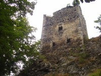 zřícenina gotického hradu Rýzmburk(Osek)