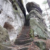 skalní hrad Stohánek