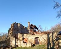 Podzimní výlet na Janův hrad u Vizovic