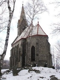 kostelík na Boží Hoře u Žulové