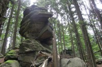 skalní útvary-KRAVÍ HORA