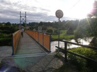 Doudleby-cyklistický most přes Malši