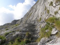 turistucká pěšina přes Spinnerin