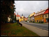 Březová nad Svitavou,městečko,náměstí