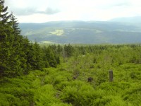 panorama Jeseníků od Kraličáku